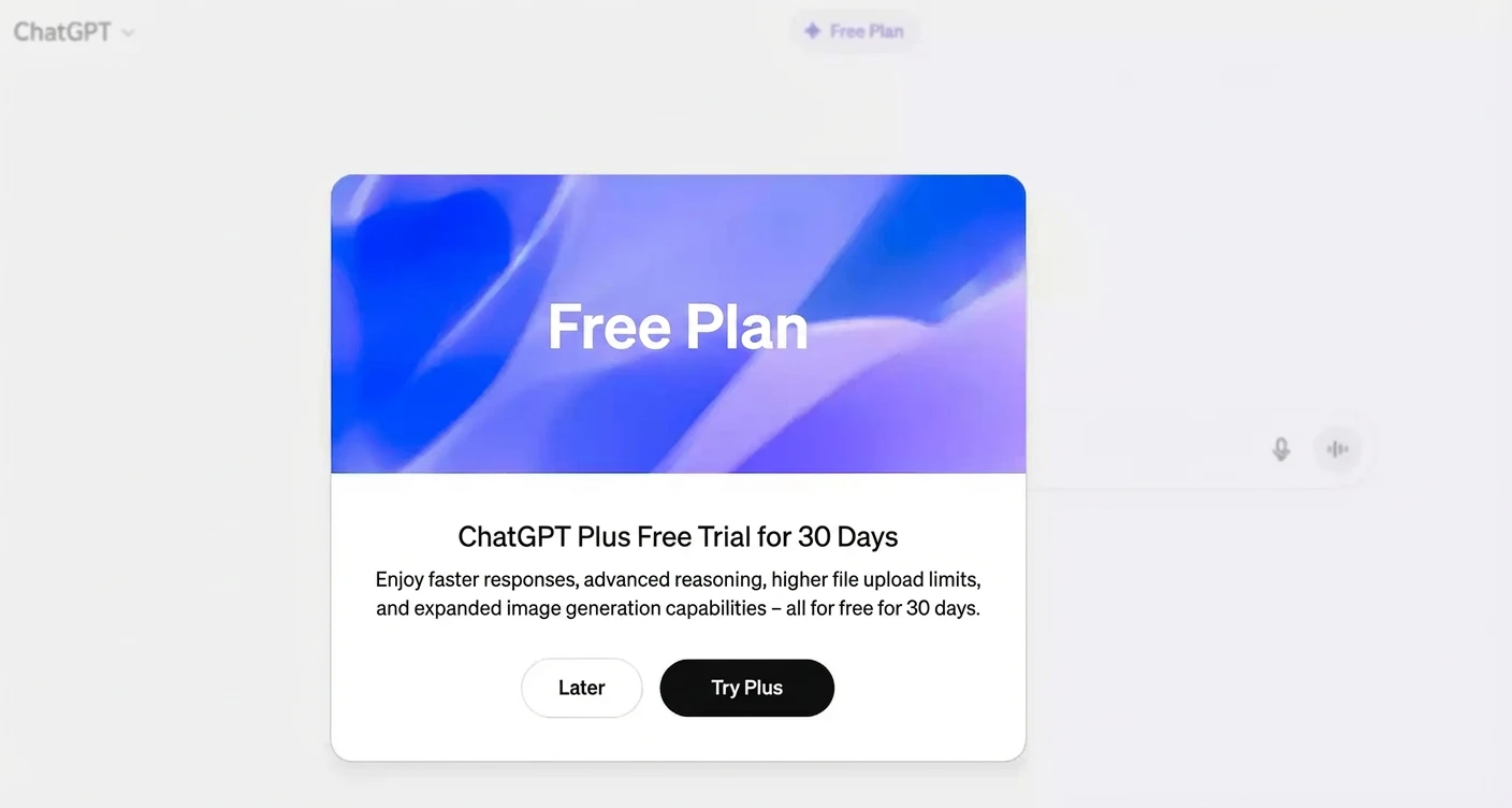 ChatGPT Plus & Business Free Trial