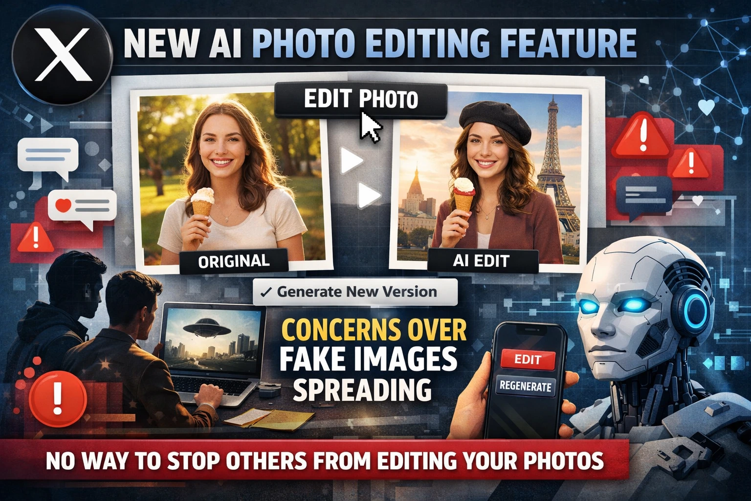 X AI Photo Editing Feature